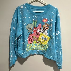 NWOT Nickelodeon SpongeBob SquarePants Crewneck - 3XL